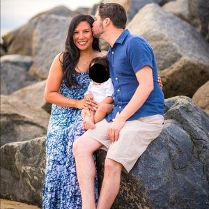 Michael Kors Strapless Maxi Dress